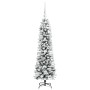 Árbol de Navidad artificial con 150 LED verde y 120 cm