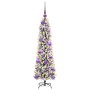 Árbol de Navidad artificial con 150 LED verde y 120 cm