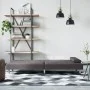 Sofá cama con portavasos cuero sintético gris by vidaXL, Sofas - Ref: Foro24-351928, Price: 297,21 €, Discount: %
