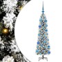 Árbol de Navidad artificial con 150 LED verde y 120 cm