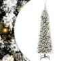 Árbol de Navidad artificial 210 cm PVC, Metal y Plástico