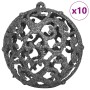 Árbol de Navidad artificial 210 cm PVC, Metal y Plástico