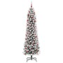 Árbol de Navidad artificial con 300 LED verde y 210 cm