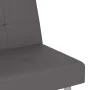 Sofá cama con portavasos cuero sintético gris by vidaXL, Sofas - Ref: Foro24-351928, Price: 297,21 €, Discount: %