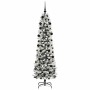 Árbol de Navidad artificial con 300 LED verde y 210 cm