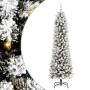 Árbol de Navidad artificial con 300 LED verde y 210 cm