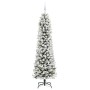 Árbol de Navidad artificial con 300 LED verde y 210 cm