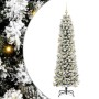 Árbol de Navidad artificial con 300 LED verde y 210 cm