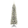 Árbol de Navidad artificial con 300 LED verde y 210 cm
