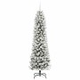 Árbol de Navidad artificial con 300 LED verde y 210 cm