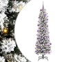 Árbol de Navidad artificial con 300 LED verde y 210 cm