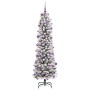 Árbol de Navidad artificial con 300 LED verde y 210 cm