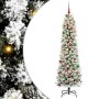Árbol de Navidad artificial con 300 LED verde y 210 cm