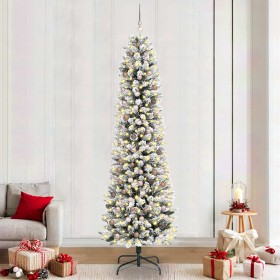 Árbol de Navidad artificial 240 cm PVC, Metal y Plástico
