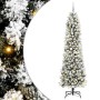 Árbol de Navidad artificial 240 cm PVC, Metal y Plástico