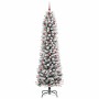 Árbol de Navidad artificial con 300 LED verde y 240 cm