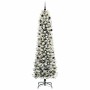 Árbol de Navidad artificial con 300 LED verde y 240 cm