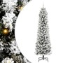 Árbol de Navidad artificial con 300 LED verde y 240 cm