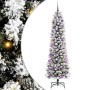 Árbol de Navidad artificial con 300 LED verde y 240 cm