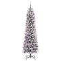 Árbol de Navidad artificial con 300 LED verde y 240 cm