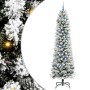 Árbol de Navidad artificial con 300 LED verde y 240 cm