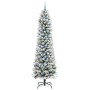 Árbol de Navidad artificial con 300 LED verde y 240 cm