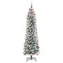 Árbol de Navidad artificial con 300 LED verde y 240 cm