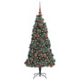 Árbol de Navidad Artificial Pre-iluminado con Juego de Bolas