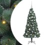 Árbol de Navidad Artificial Pre-iluminado con Juego de Bolas