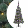 Arbolito de Navidad Artificial Preiluminado con Set de Bolas