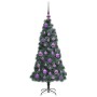 Arbolito de Navidad Artificial Preiluminado con Set de Bolas