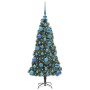 Árbol de Navidad Artificial Preiluminado con Set de Bolas
