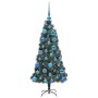 Árbol de Navidad Artificial Preiluminado con Set de Bolas
