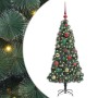 Árbol de Navidad Artificial Preiluminado con Conjunto de Bolas
