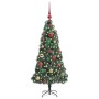 Árbol de Navidad Artificial Preiluminado con Conjunto de Bolas