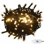 Árbol de Navidad artificial iluminado con set de bolas 150 cm