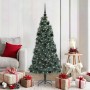 Árbol de Navidad Artificial Preiluminado con Juego de Bolas