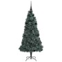 Árbol de Navidad Artificial Preiluminado con Juego de Bolas