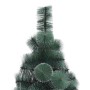 Árbol de Navidad artificial iluminado con juego de bolas 150 cm