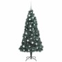 Árbol de Navidad artificial preiluminado con juego de bolas