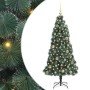 Árbol de Navidad Artificial Pre-iluminado con Juego de Bolas