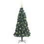 Árbol de Navidad Artificial Pre-iluminado con Juego de Bolas