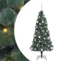 Árbol de Navidad Artificial Pre-iluminado con Juego de Bolas