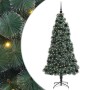 Árbol de Navidad artificial preiluminado con set de bolas