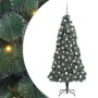 Árbol de Navidad artificial preiluminado con set de bolas