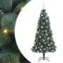 Árbol de Navidad Artificial Preiluminado con Set de Bolas