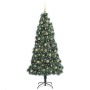 Árbol de Navidad Artificial Preiluminado con Conjunto de Bolas