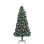 Árbol de Navidad Artificial Preiluminado con Conjunto de Bolas