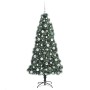 Árbol de Navidad artificial pre-iluminado con juego de bolas
