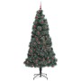 Árbol de Navidad Artificial Pre-iluminado con Juego de Bolas